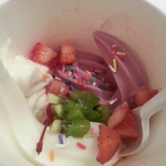 Photo taken at FroyoWorld by Ashley H. on 9/17/2012