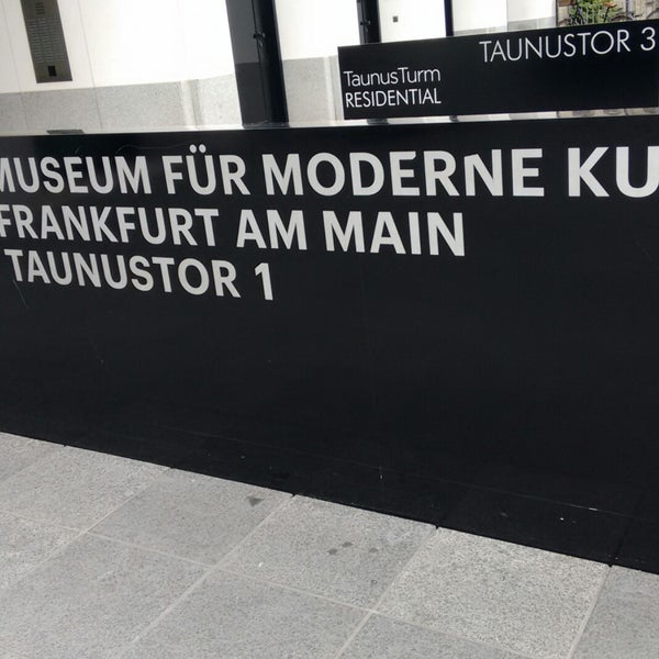 Photo taken at Museum für Moderne Kunst by Sergio A. on 7/17/2018