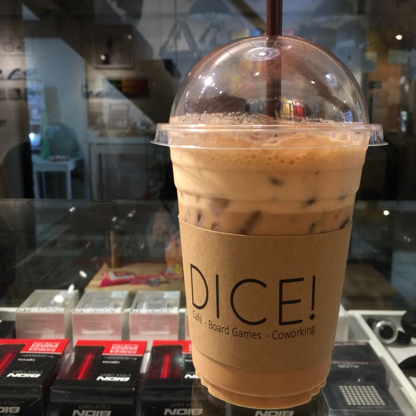 Photo taken at Dice! Cafe by Super Nookie on 4/6/2018