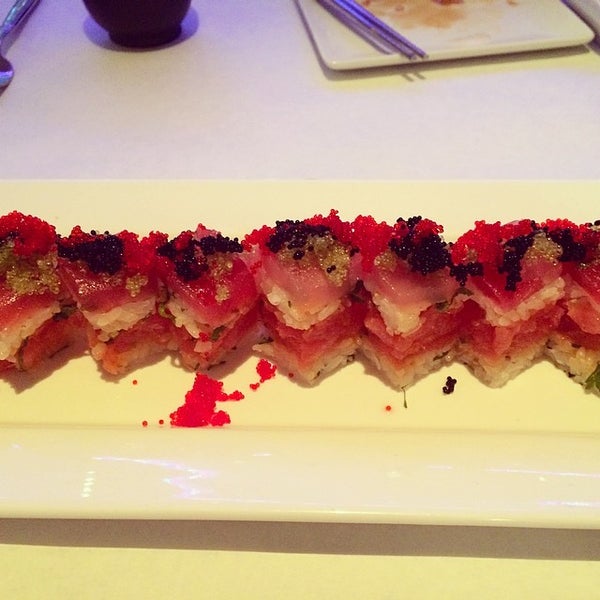 Photo taken at Amura Sushi and Steak by Gothamista on 4/29/2014