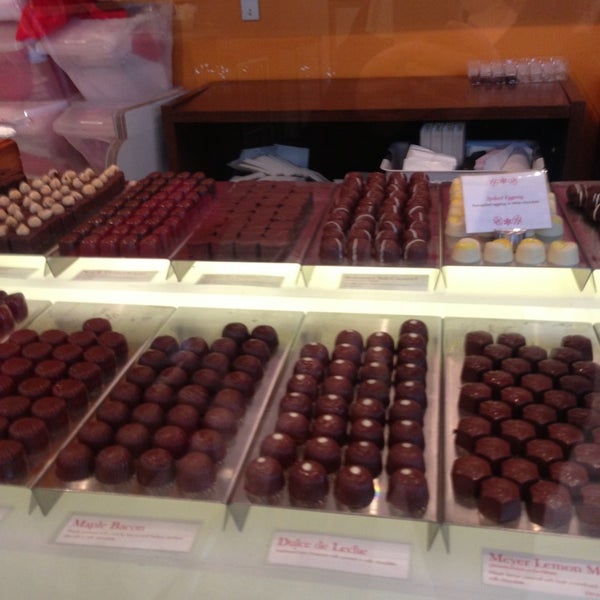 Photo taken at Chuao Chocolatier by Vicki on 1/28/2013