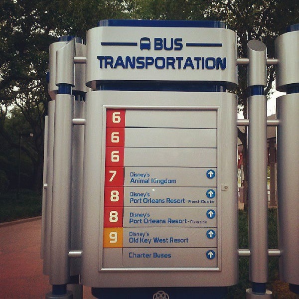 Epcot Bus Stop Map Epcot Bus Stop - Epcot