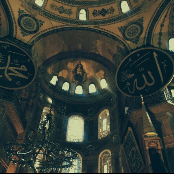 Photo taken at Hagia Sophia by Adem on 2/10/2015