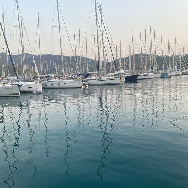 Photo taken at Martı Marina &amp; Yacht Club by 👑 E 👑 on 8/24/2021
