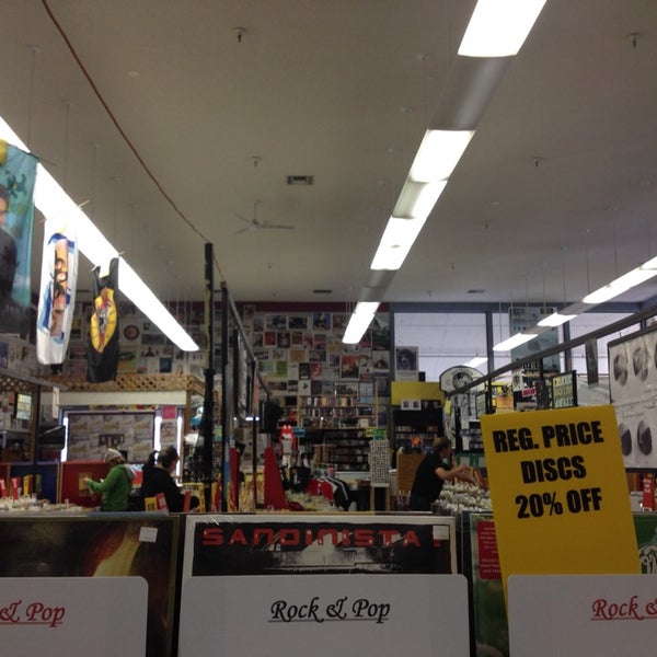 CD World Record Store in West Eugene