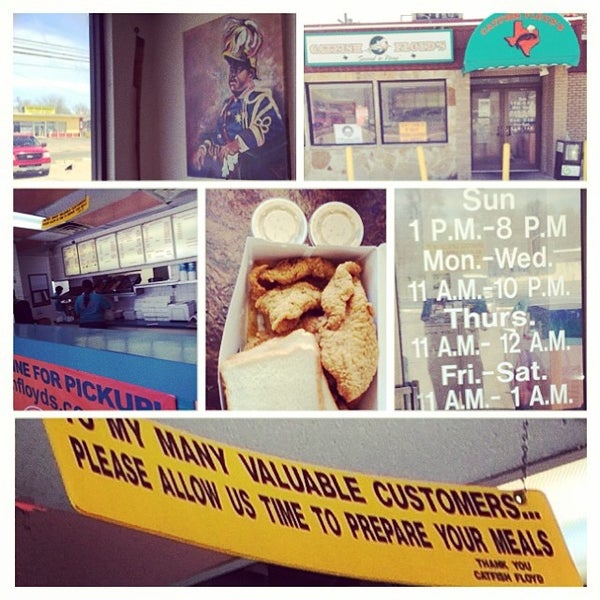 Catfish Floyd's Dallas'ta Güney Yemekleri Restoranı