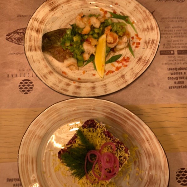 รูปภาพถ่ายที่ Seafoodbar &quot;Рыба и Крабы&quot; โดย Sonya เมื่อ 12/30/2019
