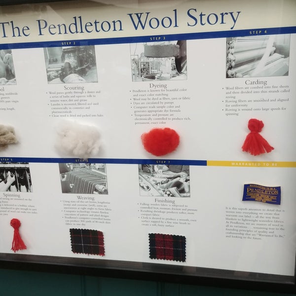 Pendleton Woolen Mills Store 1 tip from 263 visitors