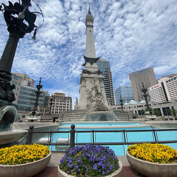 Photo taken at Soldiers &amp; Sailors Monument by Jen R. on 5/31/2021