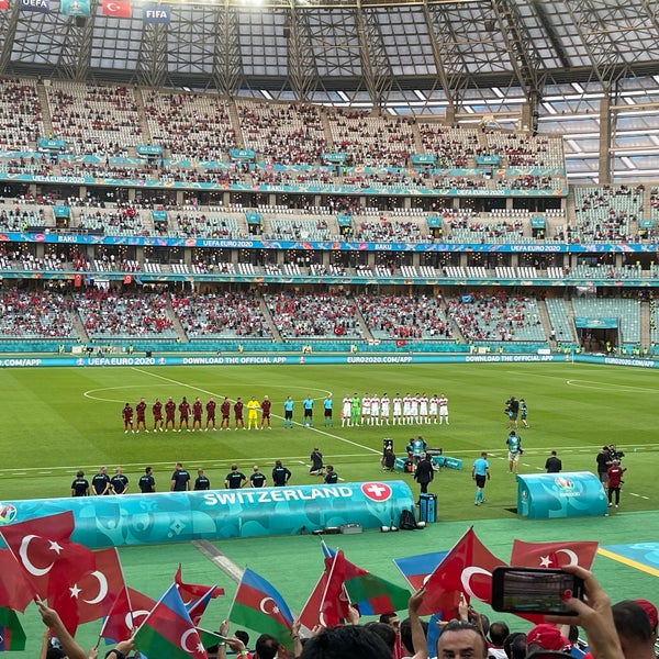 Foto tomada en Baku Olympic Stadium  por Onur el 6/20/2021