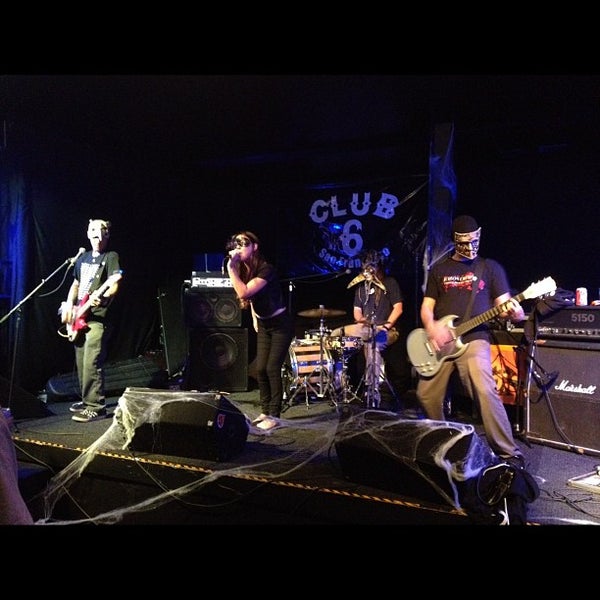 Photo taken at Club Six by Rich on 10/27/2012