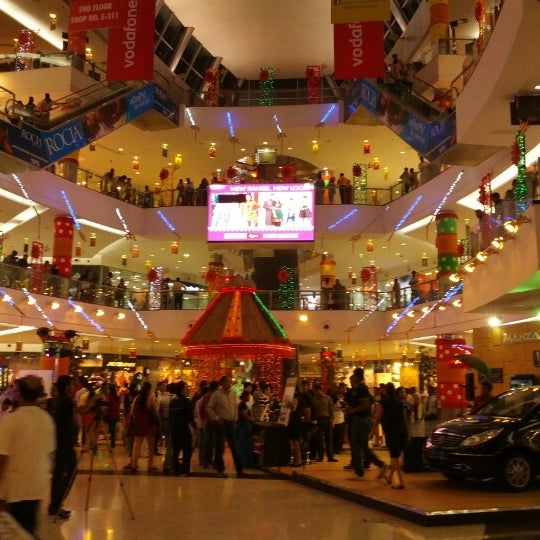 Photo taken at South City Mall by Arijit on 10/27/2012