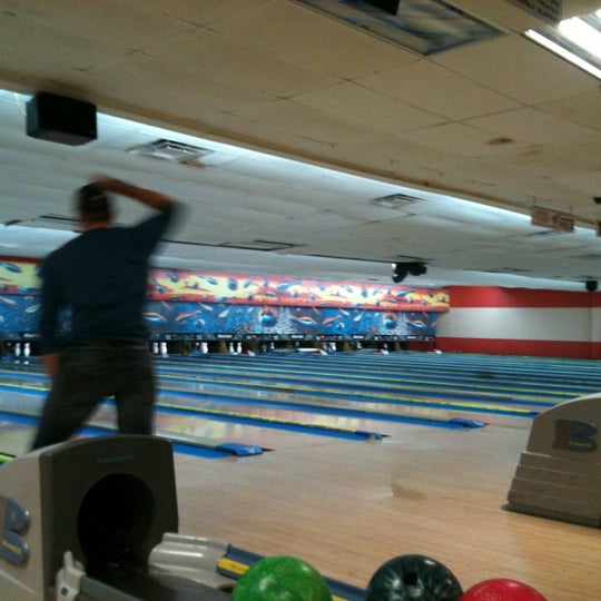 Photo taken at Manor Lanes by Caitlin S. on 1/17/2012