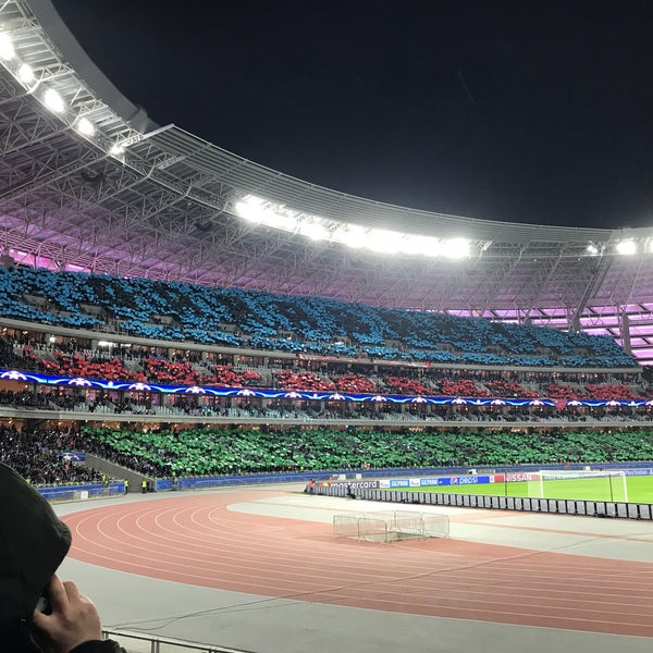Снимок сделан в Baku Olympic Stadium пользователем Emin T. 11/22/2017