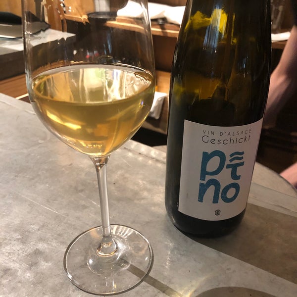 Photo taken at Frenchie Bar à Vins by Danielle A. on 7/8/2019