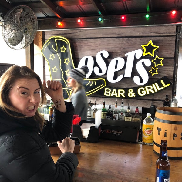 Photo taken at Losers Bar by Danielle A. on 12/8/2018