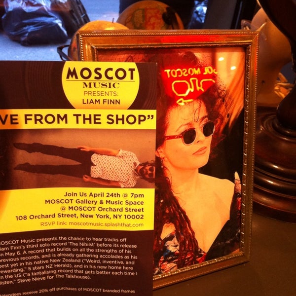 Photo taken at Moscot by Eric R. on 4/24/2014