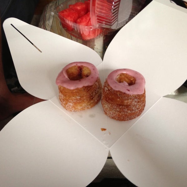 You can call to reserve 6 cronuts on Monday after 11am