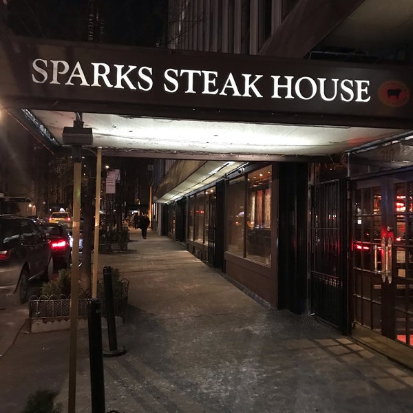 Photo taken at Sparks Steak House by Joe S. on 2/1/2019