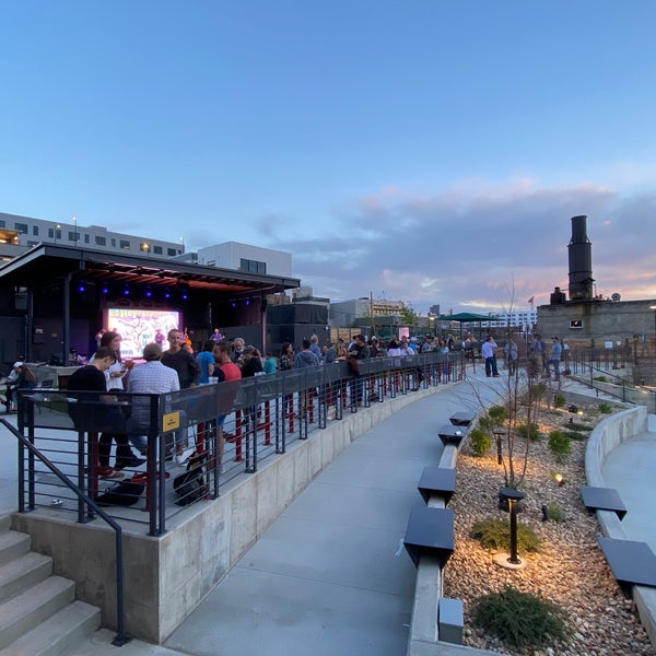 Great outdoor space for live music, group hangs, and good times. Lots of drink options with cashless wristband payments. Grab some friends and check it out!