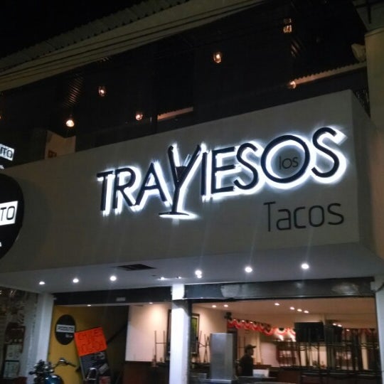 Photo taken at Taquería Los Traviesos by Omar S. on 9/7/2014