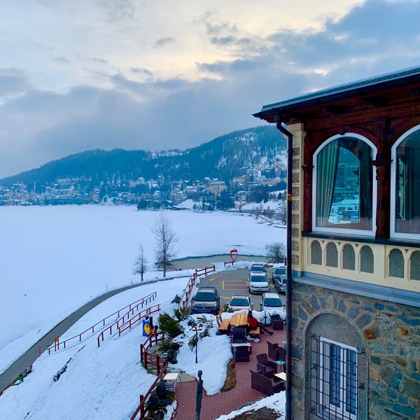 Photo taken at Hotel Waldhaus am See by Olaf S. on 4/6/2019