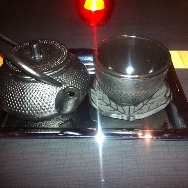 Has a nice selection of loose teas. Don't burn your fingers on the cast iron cups though!