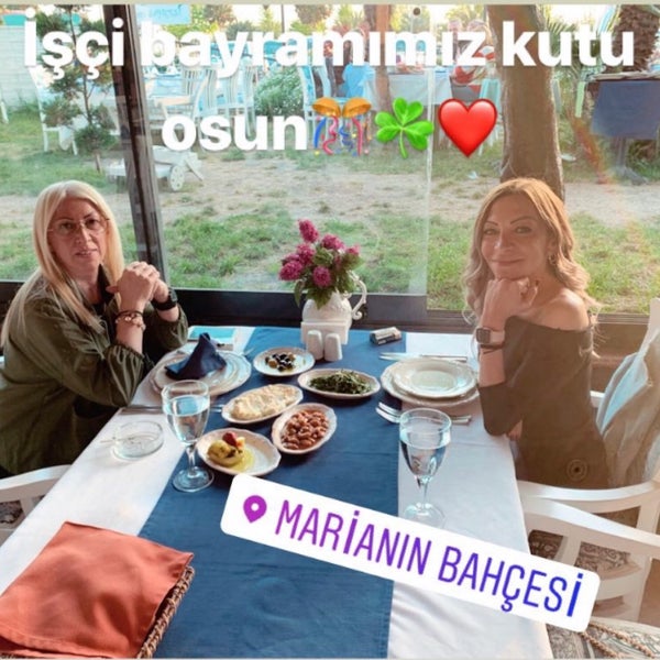Photo taken at Maria&#39;nın Bahçesi by Gözde Elif K. on 5/1/2019