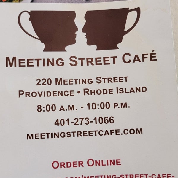 รูปภาพถ่ายที่ Meeting Street Cafe โดย Carolyn B. เมื่อ 9/4/2023