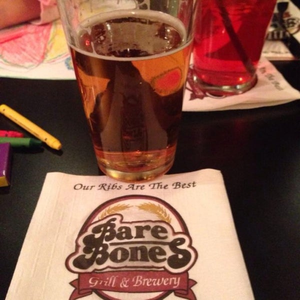 Photo taken at Bare Bones Grill &amp; Brewery by Scott M. on 11/8/2013
