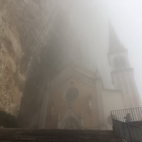 Photo taken at Madonna della Corona by Serhii M. on 2/24/2017