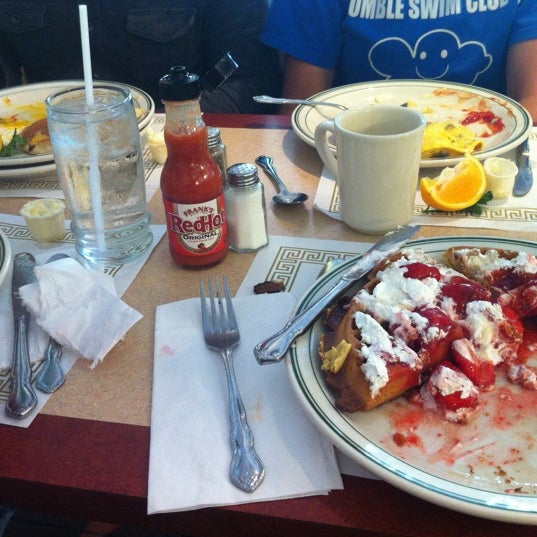 Photo taken at The Waffle Shop by Anika H. on 9/16/2012