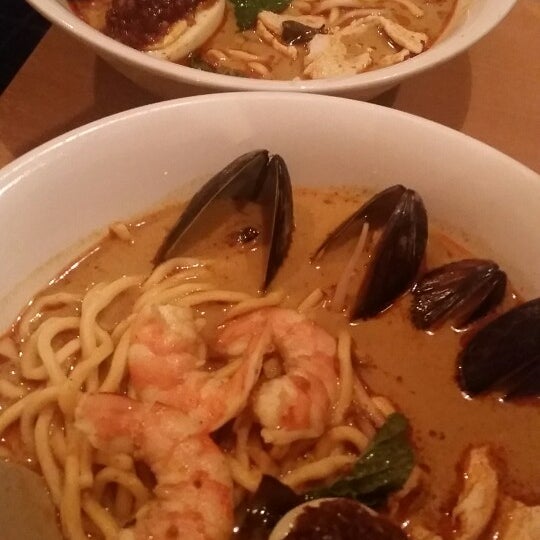Seafood Curry Laksa for 2 :)