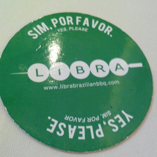 Photo taken at Libra Brazilian Steakhouse by Youngje C. on 1/17/2013