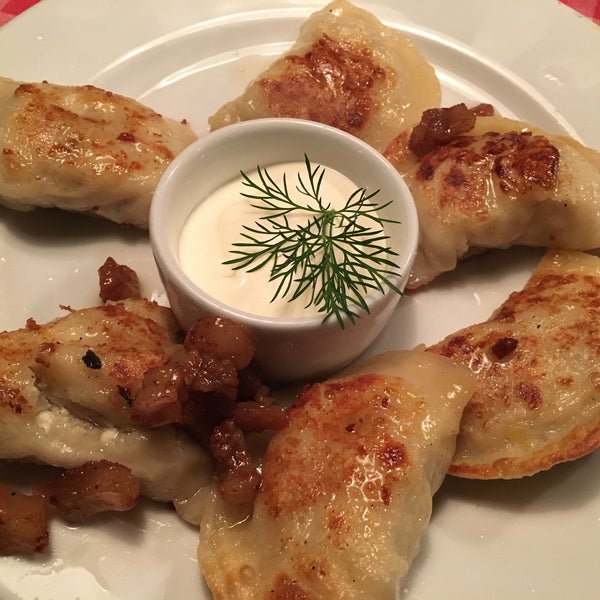 Dumplings with cheese and potatoes