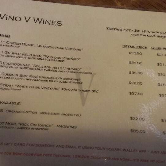 Photo taken at Vino V Wines by Jessica D. on 4/20/2013