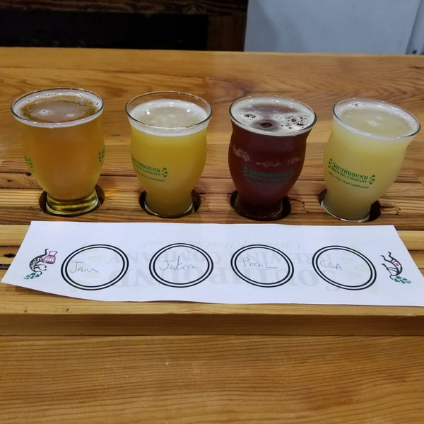 Photo taken at Southbound Brewing Company by Thomas F. on 2/16/2018