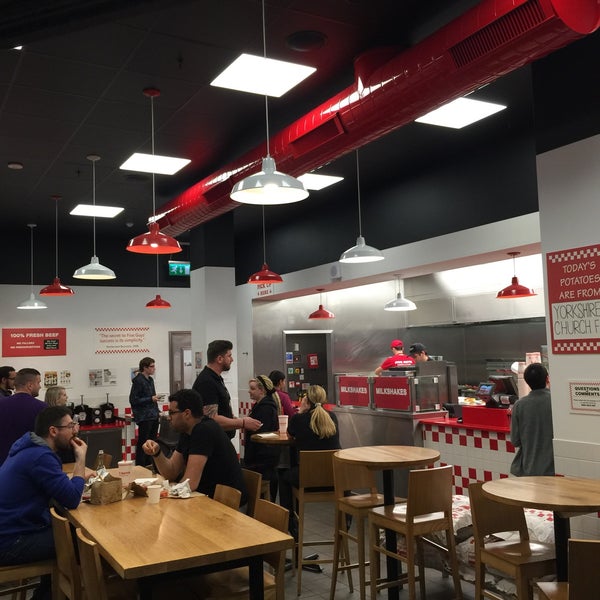 Photo taken at Five Guys by Johnie B. on 4/8/2017