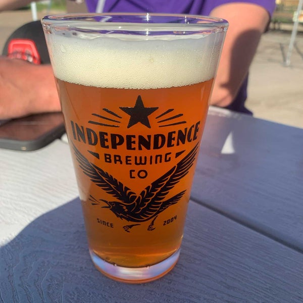 Photo taken at Independence Brewing Co. by Stevey T. on 5/6/2021