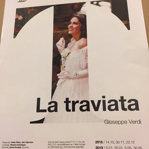 Photo prise au Rahvusooper Estonia / Estonian National Opera par Zipunnikov D. le5/5/2019
