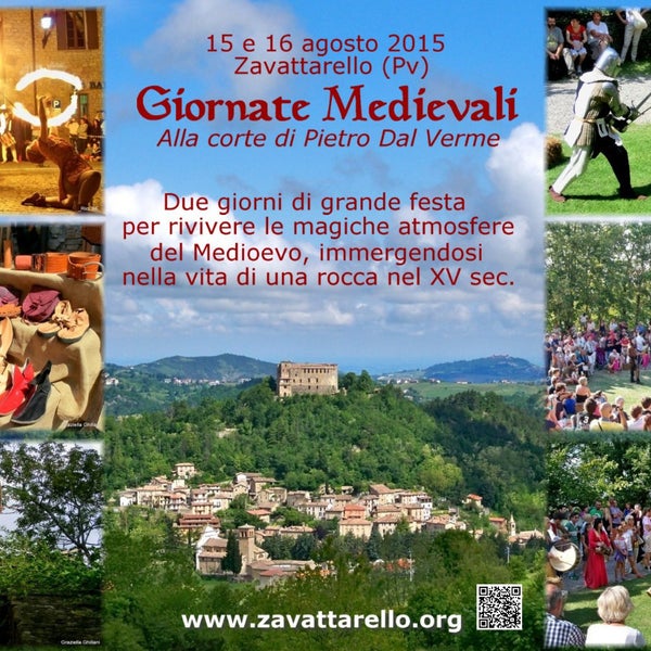 Vi aspettiamo il 15-16 agosto 2015 alle Giornate Medievali di #Zavattarello! #GMZava