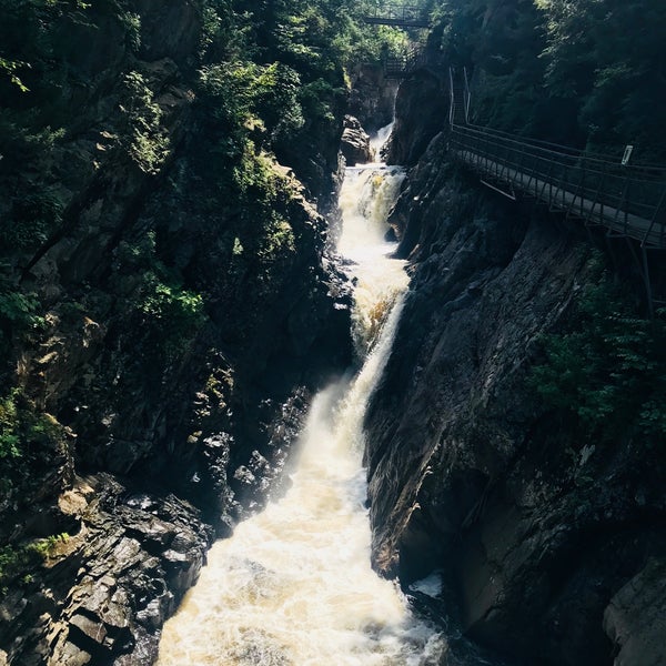 Photo taken at High Falls Gorge by Thibault D. on 7/29/2018