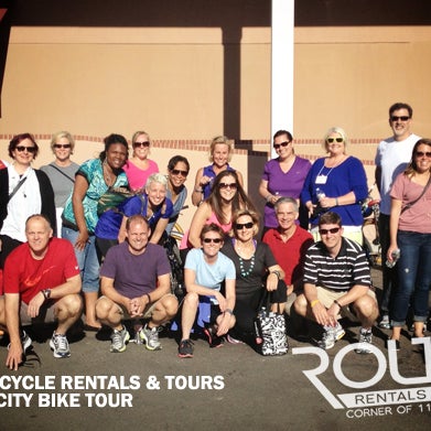Photo taken at Routes Bicycle Tours &amp; Rentals by Routes Bicycle Tours &amp; Rentals on 5/4/2014
