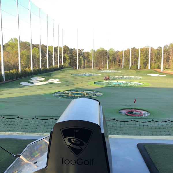 Photo taken at Topgolf by Andres C. on 4/12/2018