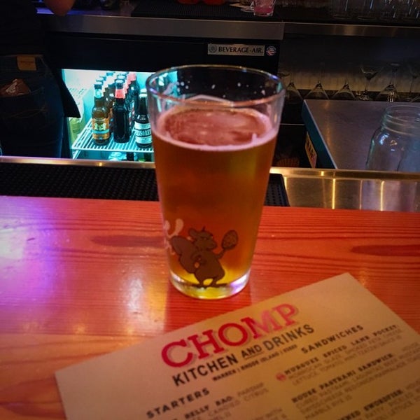 Photo taken at Chomp Kitchen and Drinks by Chris D. on 2/21/2016