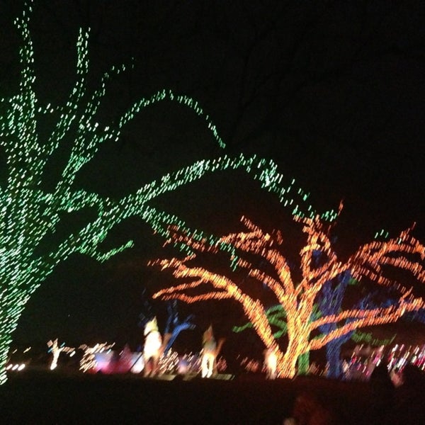 Photo taken at Austin Trail of Lights by Syringa E. on 12/24/2012