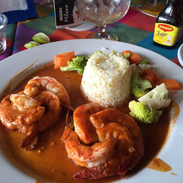 Photo taken at Mariscos Tino&#39;s by Elizabeth on 6/28/2015