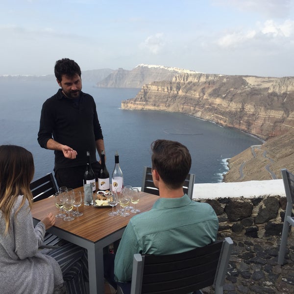 4 hour Winery tasting tour at Venetsanos winery with local knowledgeable sommelier. Drink wine safe water and keep touring and enjoy the scenery from the winery with https://www.santorinitours.co