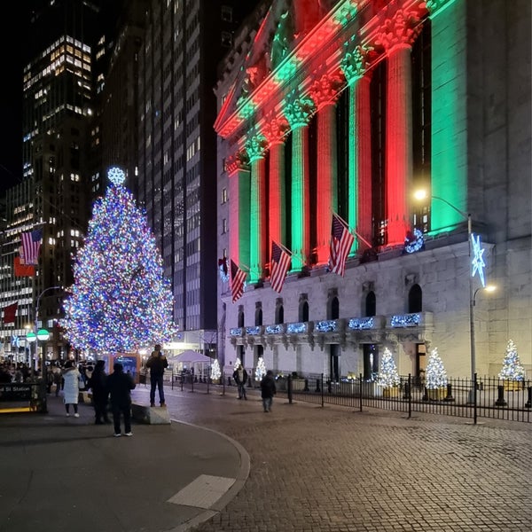 Photo taken at New York Stock Exchange by Geert V. on 1/2/2024