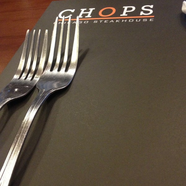 Photo taken at Chops Chicago Steakhouse by Nina Mirrella 🌸 on 4/29/2013